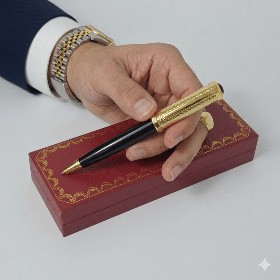 قلم  ماركه بعلبتها