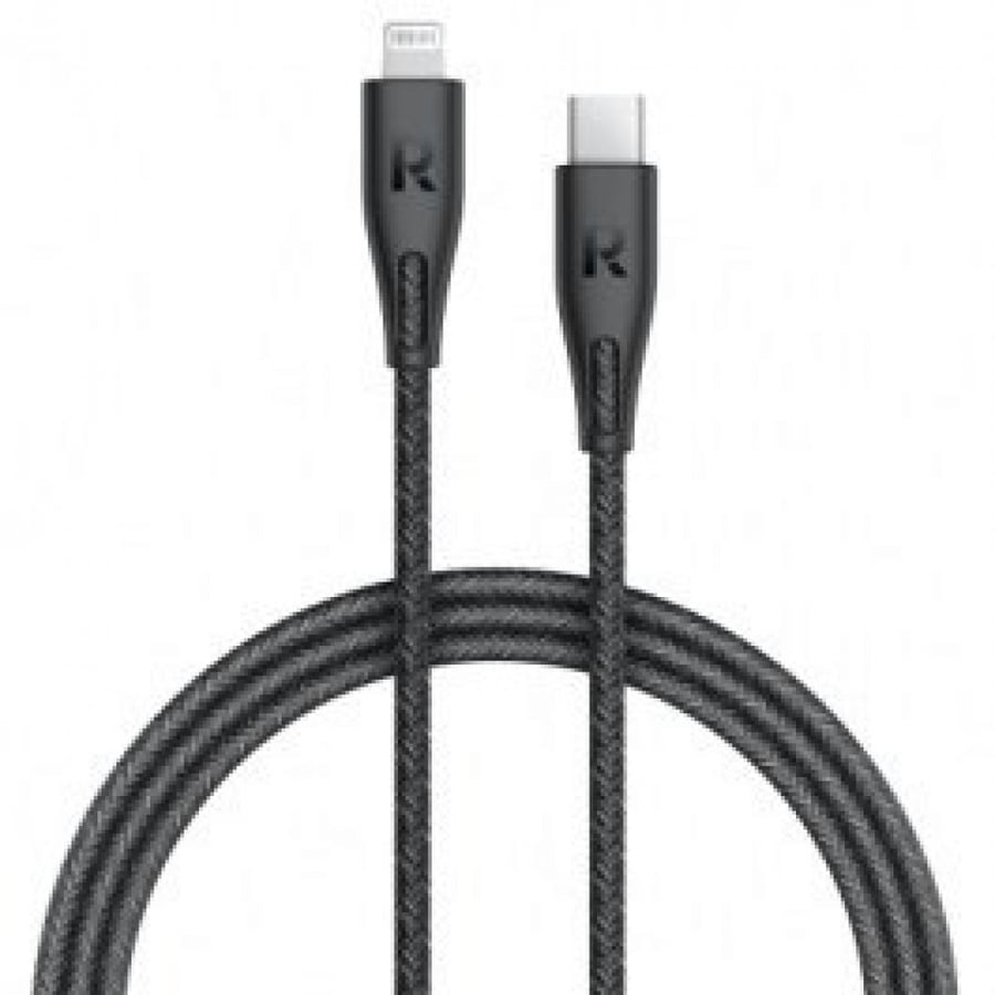 سلك شاحن ايفون RP-CB1017 TYPE-C TO Lightning من شركة راف باور RavPower