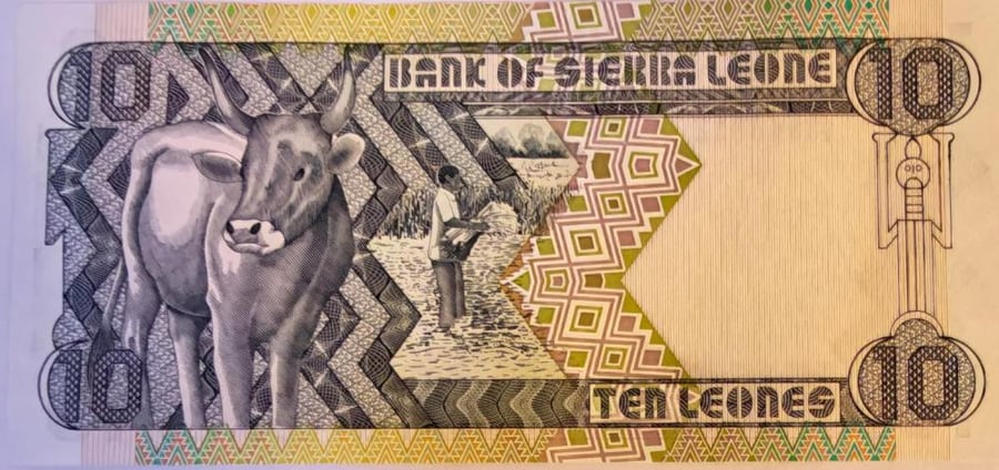 10 لونيس سيراليون اصدار 1988 انسر رقم 812
