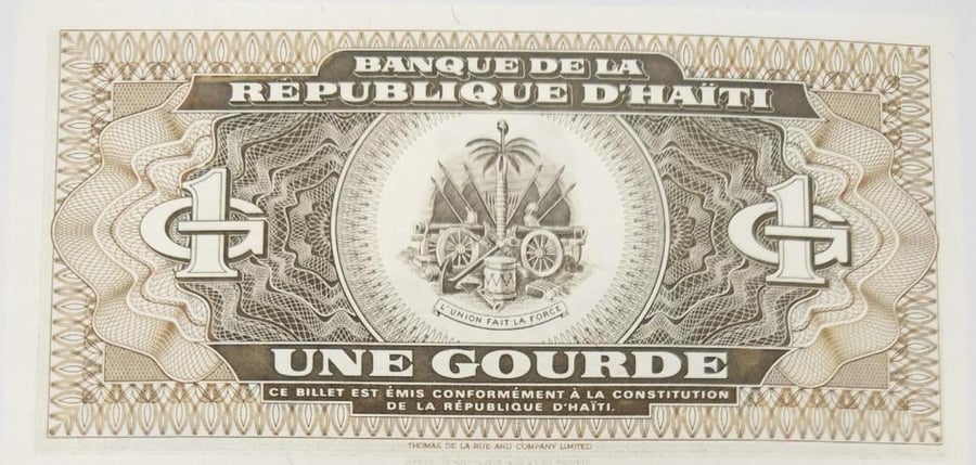 1 جورد هاييتي اصدار 1993 م انسر