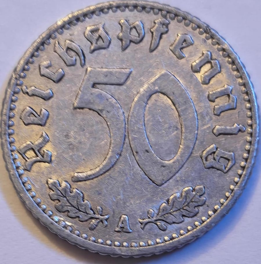 50 بفنج المانيا النازية 1935 م