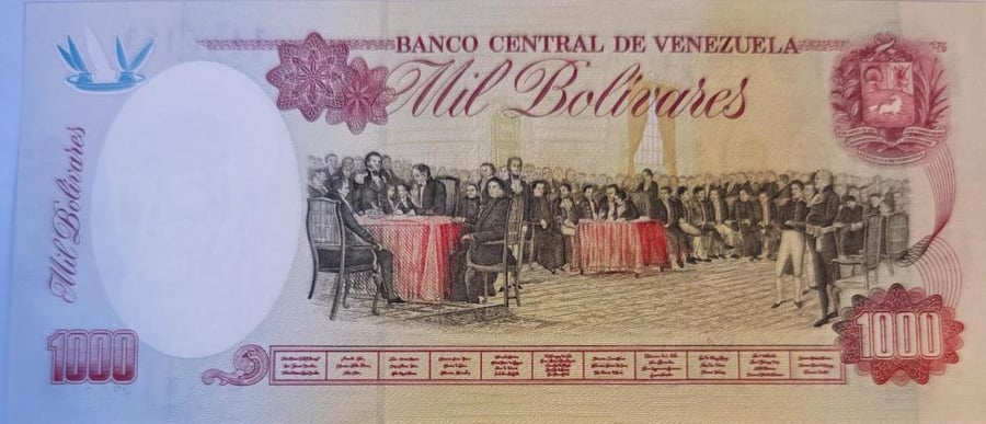 1000 بولفيانو بوليفيا اصدار 1998 انسر