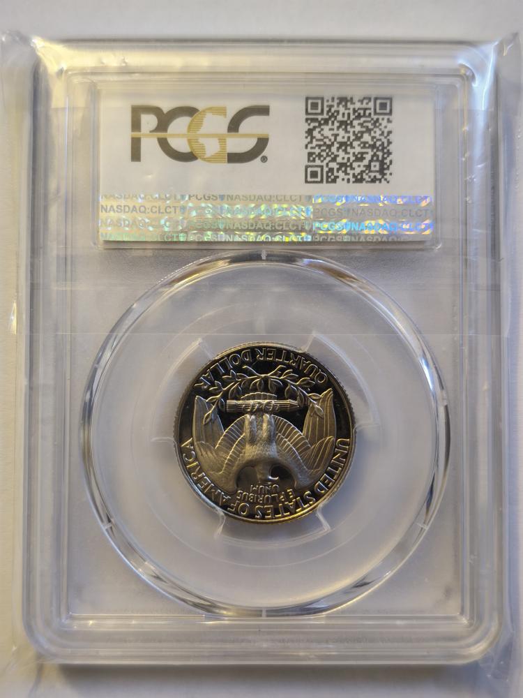 ربع دولار امريكي سنة 1991 م تقييم NGC رقم 79071