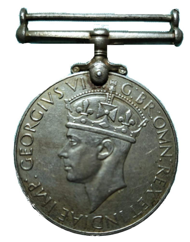 ميدالية بريطانيا الملك جورج السادس سنة 1939-1945