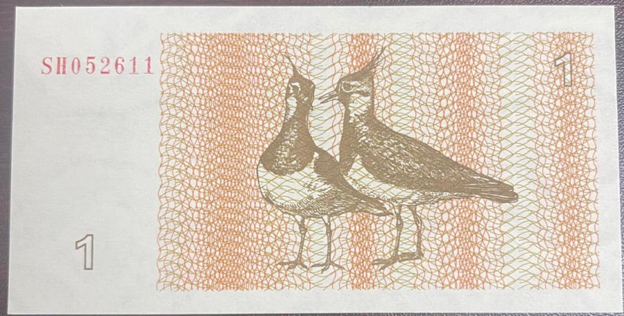 1 تيلوس لتوانيا اصدار 1992 م انسر