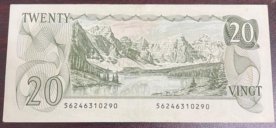 20 دولار كندا اصدار 1979 م حالة ممتازة جدا