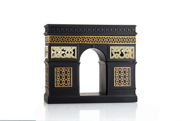 مبخرة قوس النصر (أسود)