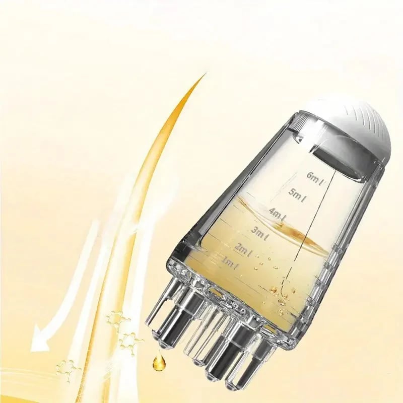أداة توزيع زيت الشعر 6 مل