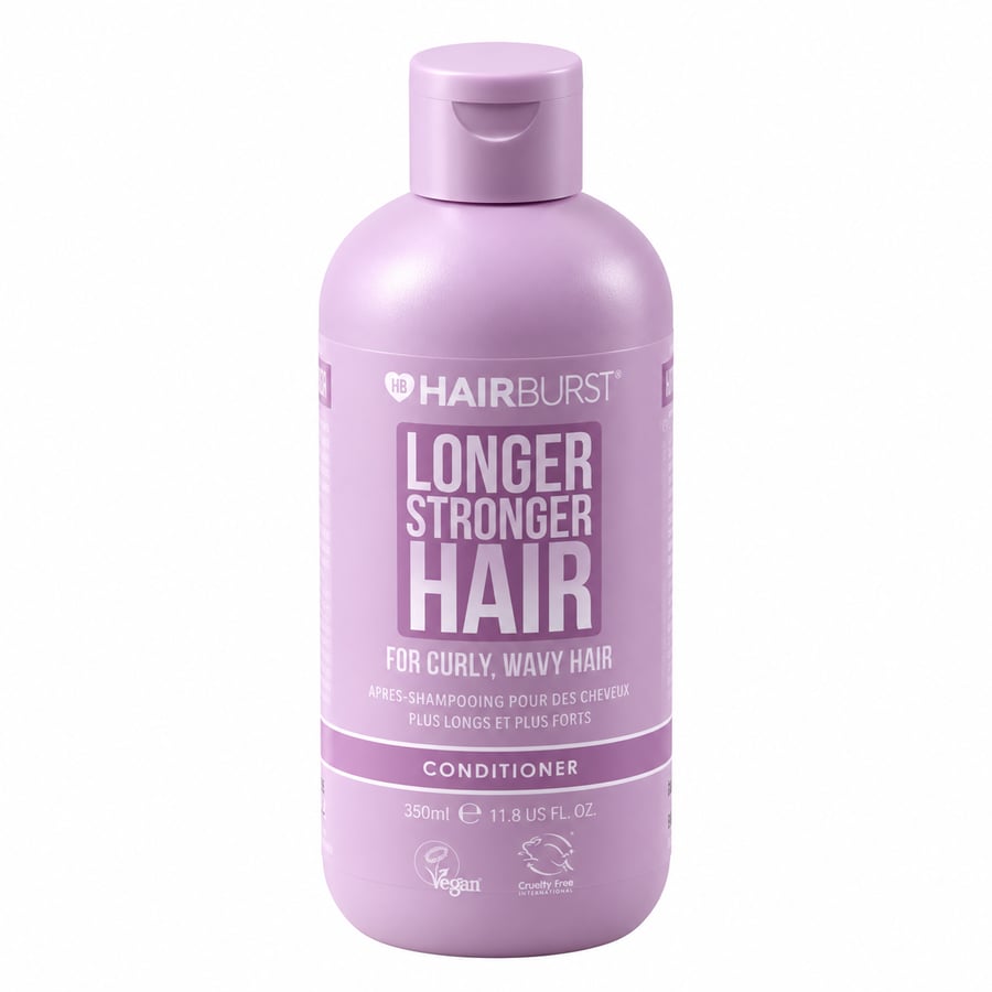 شامبو هيربرست للشعر الكيرلي والويفي 350 مل - Hairburst shampoo for Curly Wavy Hair 350ml