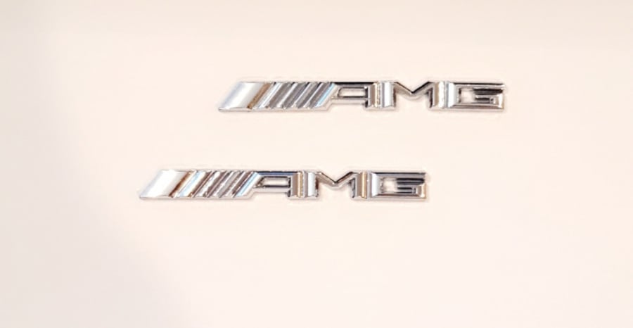 طقم استيكر AMG فضي