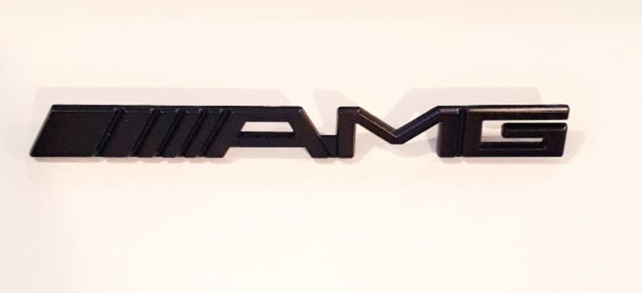 تعليقة شبك AMG أسود