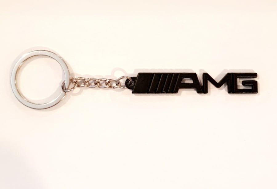 ميدالية علاقة مفاتيح AMG أسود