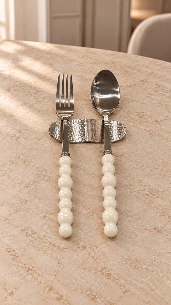 طقم ملاعق وشوك