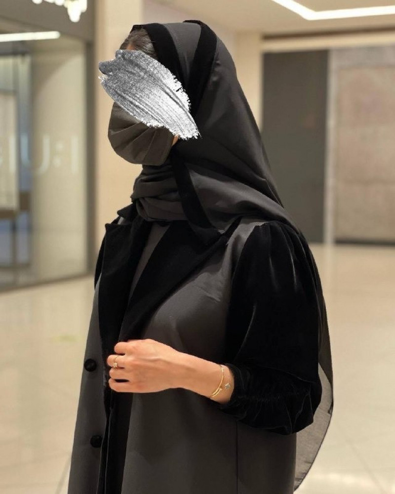 عباية مخمل x تفته
