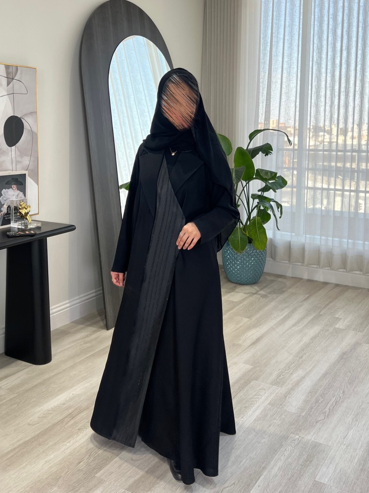 عباية كريب كتان