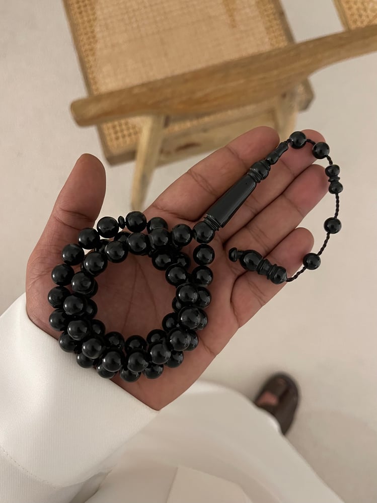 سبحة بكلايت اسود