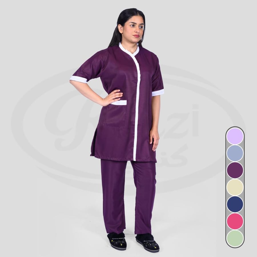 زي للعاملات الوان متعدده