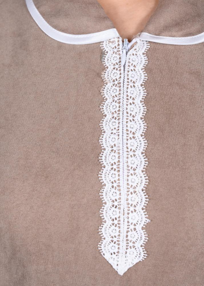 Like simple winter workers with lace embroidery