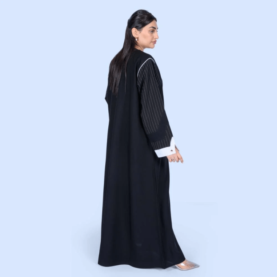 Formal embroidered abaya