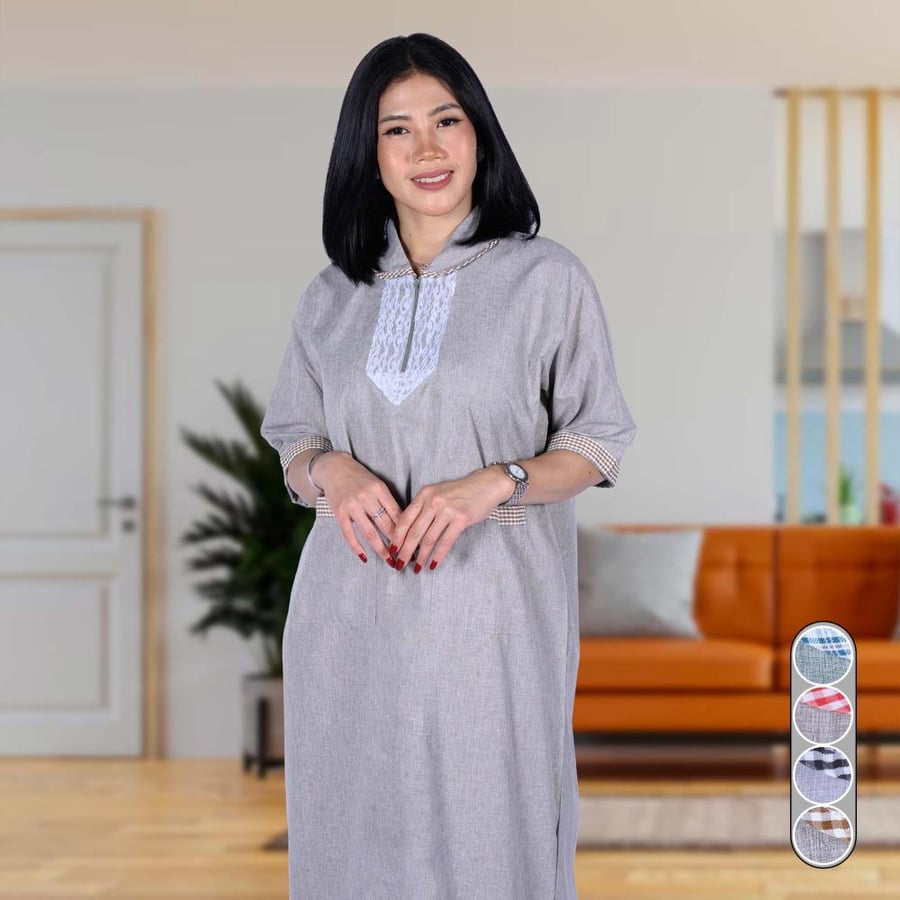 زي عامله منزلية قطعه واحده مريح