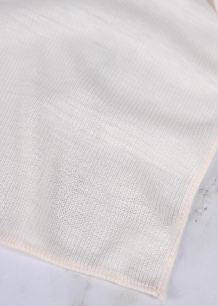 طرحة بيج قطن