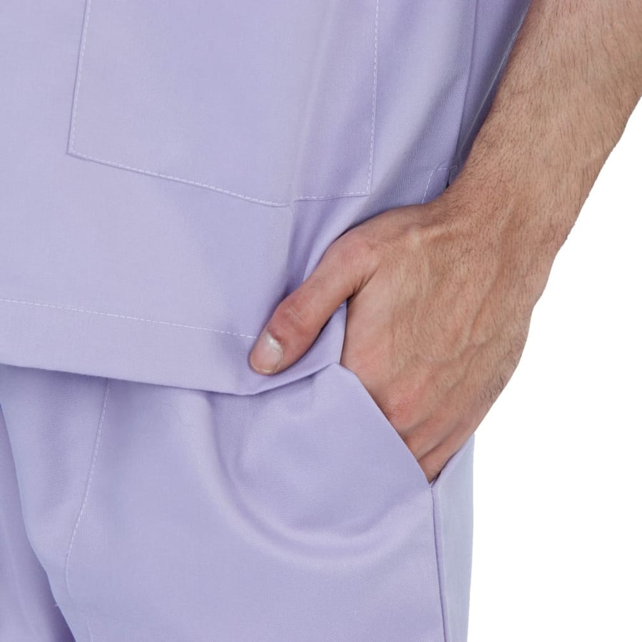 Medical scrub set light purple color 101 Kenzi