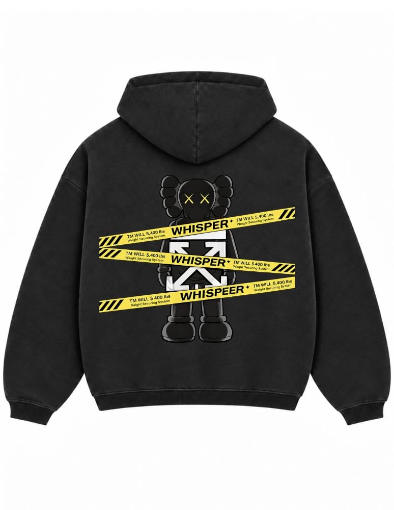 BLACK & GRAY HOODIE