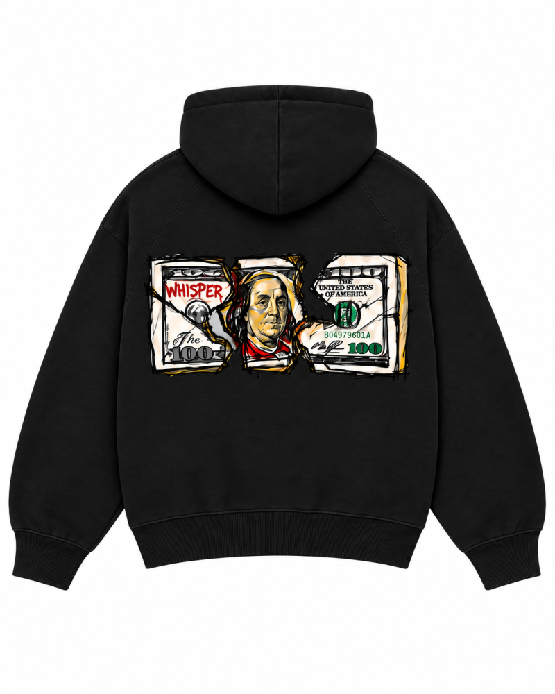 BLACK & GRAY HOODIE