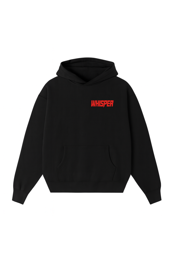 BLACK HOODIE OVER SIZEr