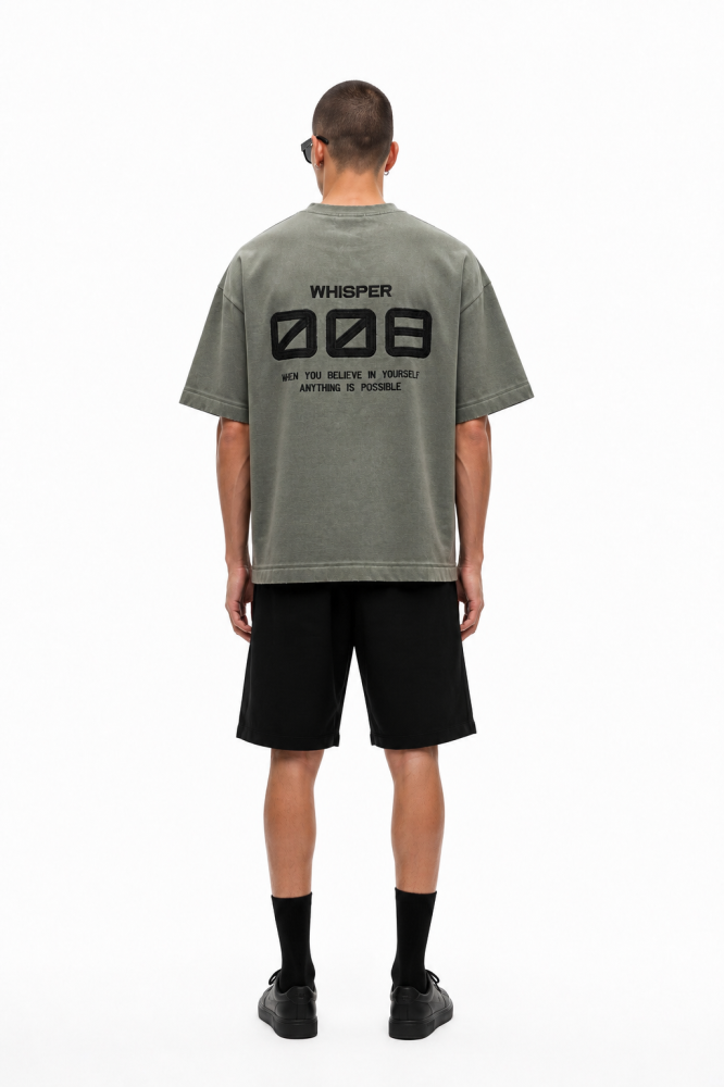 T-SHIRT OLIVE BOXI