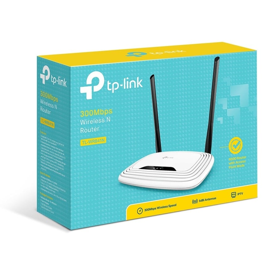 راوتر هوائي ان 300 مع WIFI عالي السرعة (TL-WR840N)