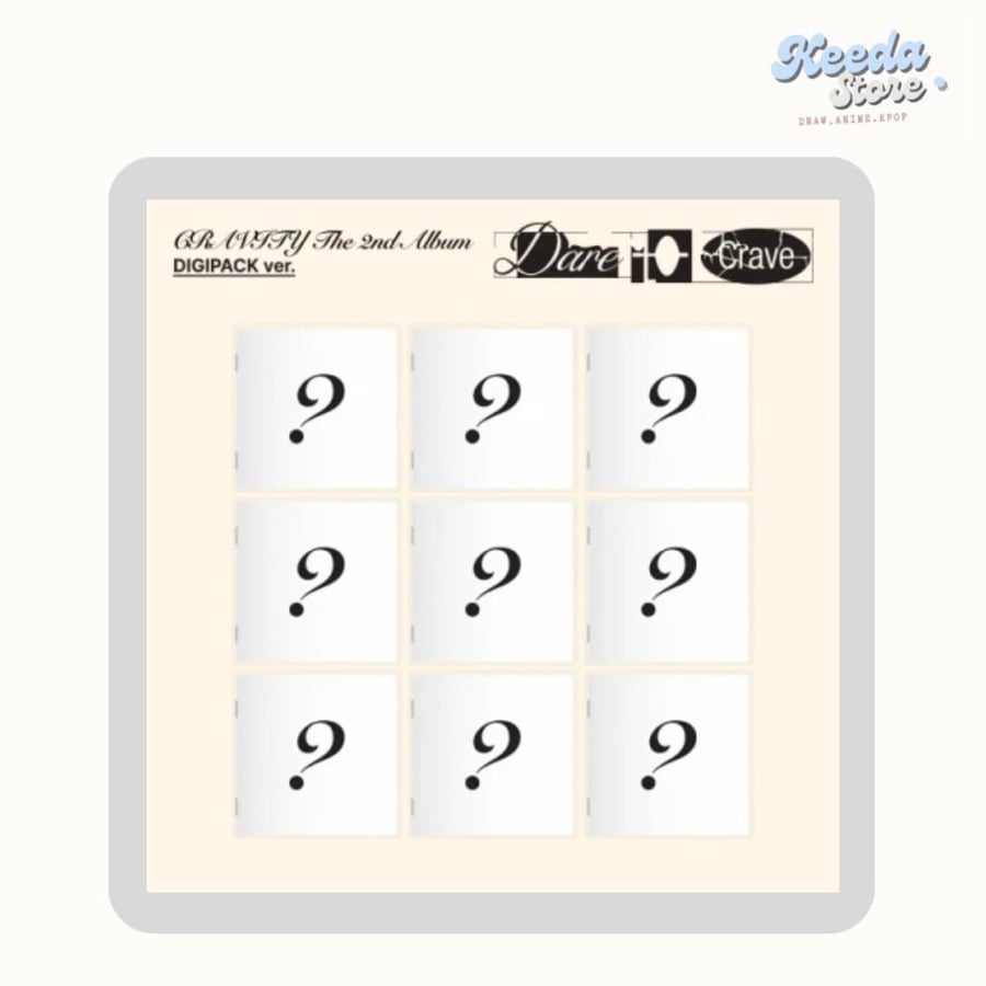 CRAVITY - [DARE TO CRAVE] 2nd Album DIGIPACK Random Version