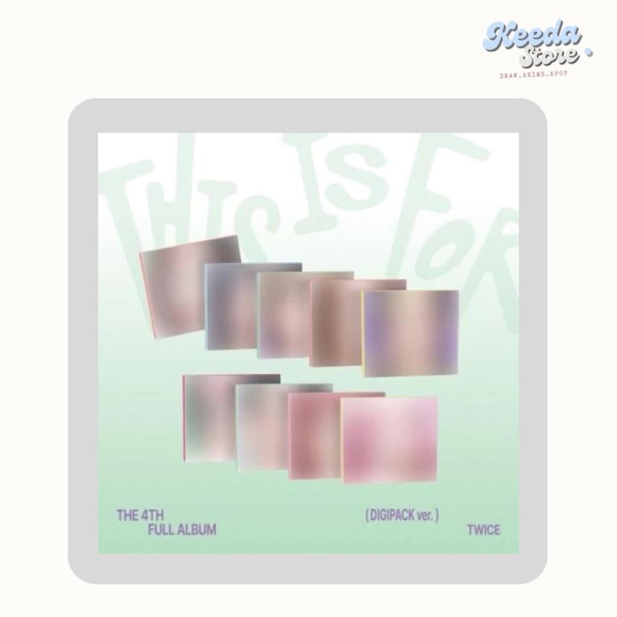 TWICE - [THIS IS FOR] 4th Album DIGIPACK random Version