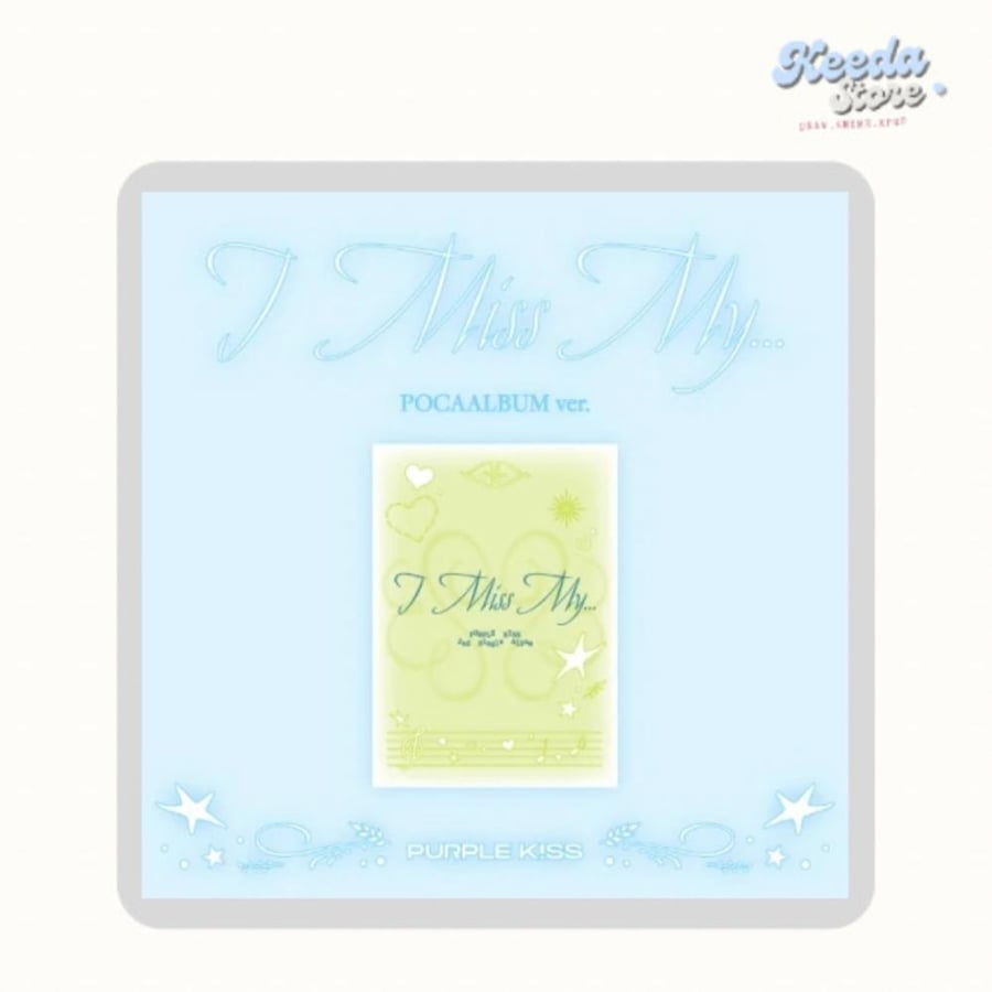 PURPLE KISS - [I MISS MY...] 2nd Single Album POCA Version