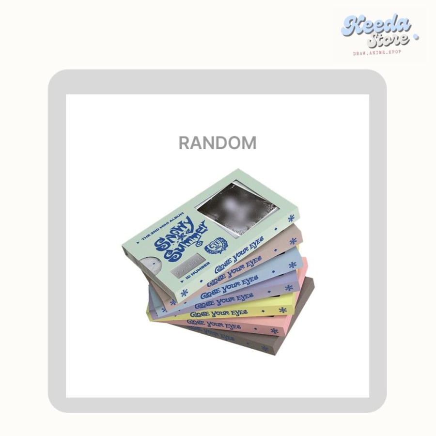 CLOSE YOUR EYES The 2nd Mini Album 'Snowy Summer' (ID Card Ver.) (POCAALBUM) Random