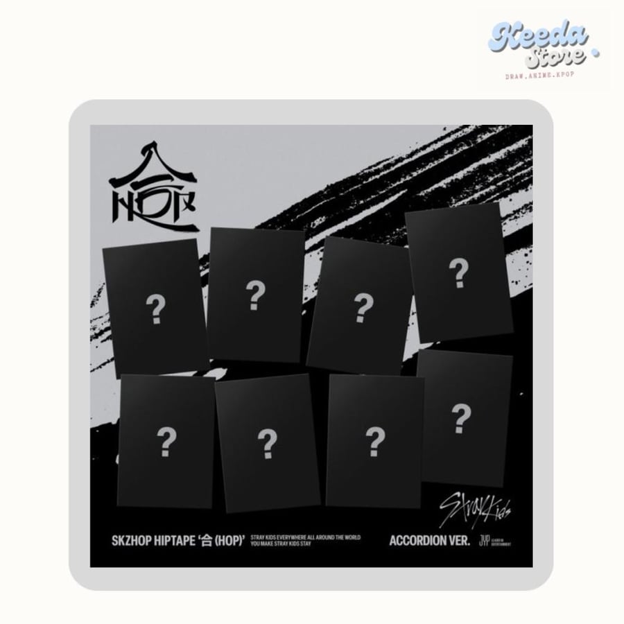 Stray Kids - SKZHOP HIPTAPE [合 (HOP)] (ACCORDION Ver.) (Random Ver.)