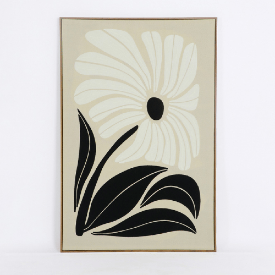 Elegant pink abstract wall art