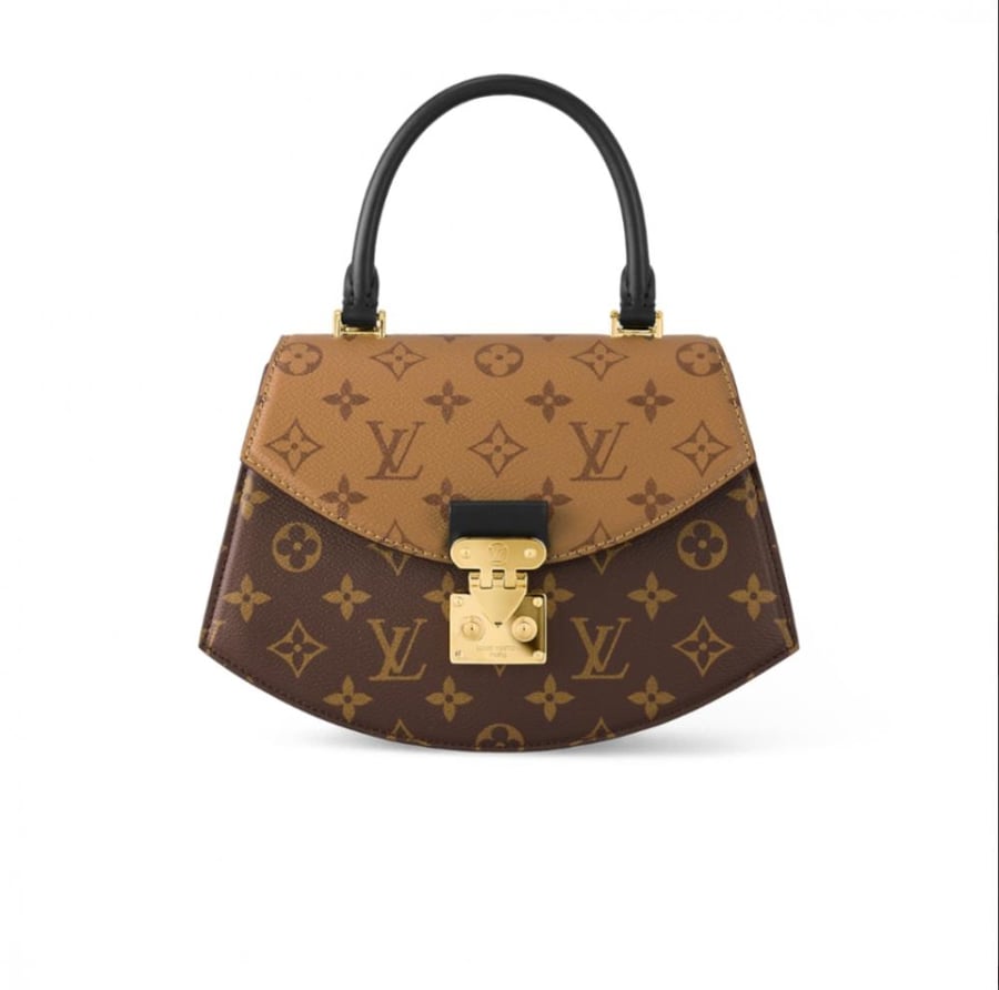 Louis Vuitton Tilsitt Monogram Reverse Canvas and Leather Shoulder Bag