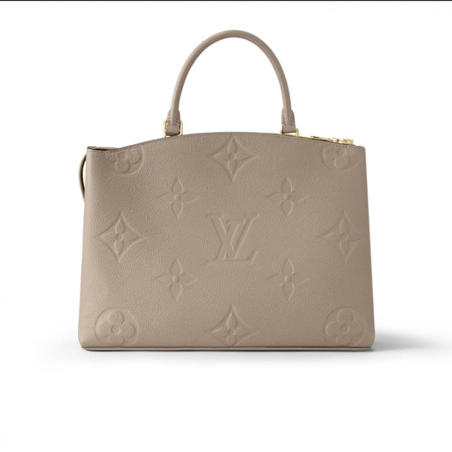 Louis Vuitton Turtledove Monogram Empreinte Grand Palais tote bag