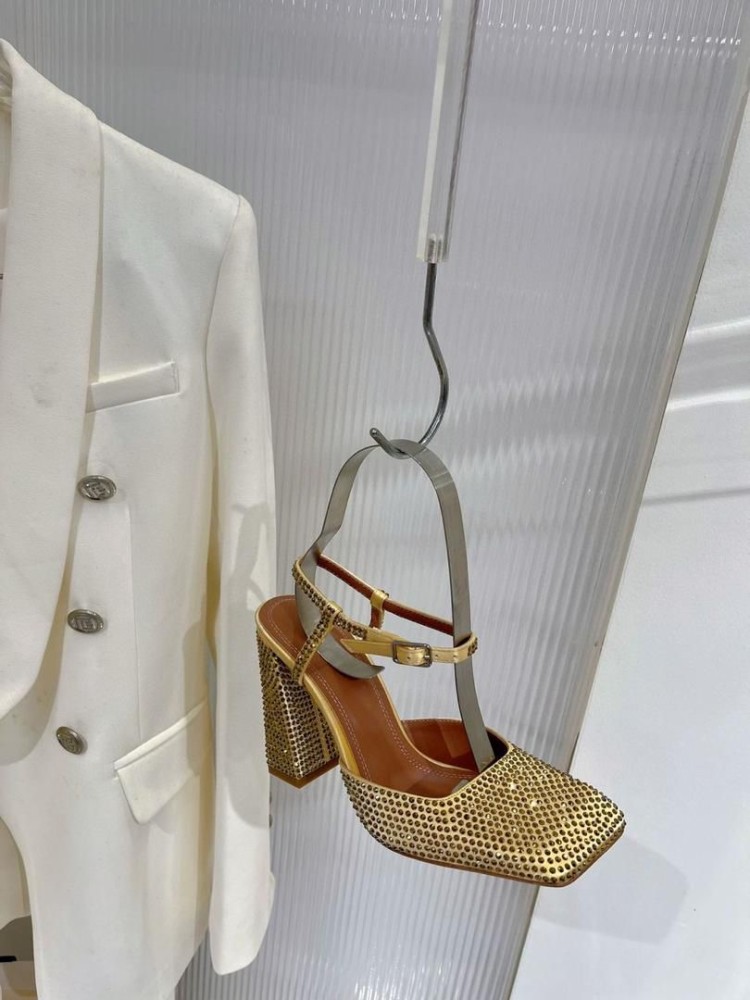 amina muaddi Heels