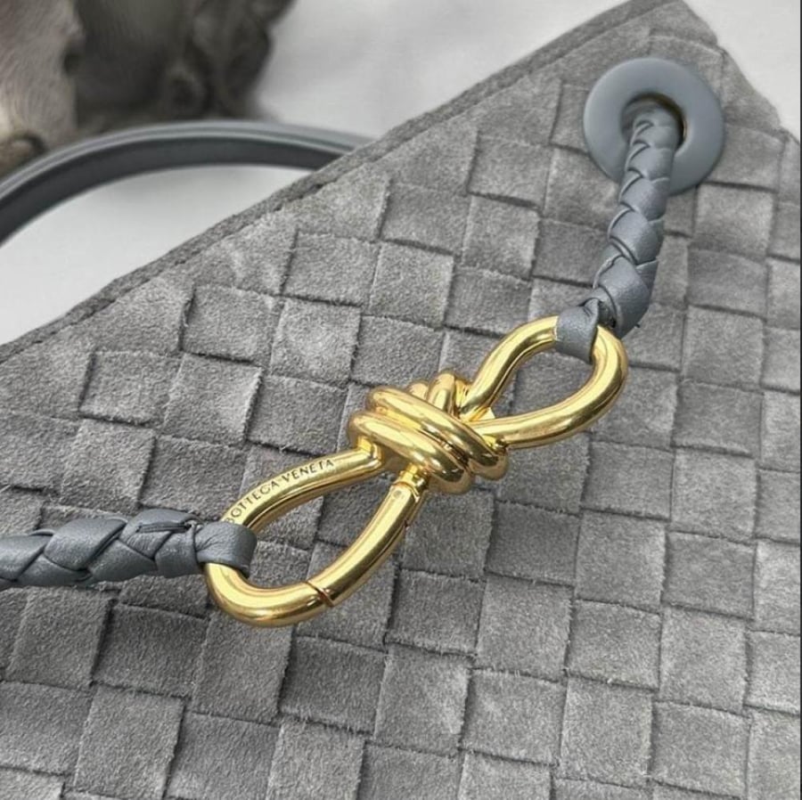 Bottega Veneta Small Andiamo Bag in Intrecciato Leather