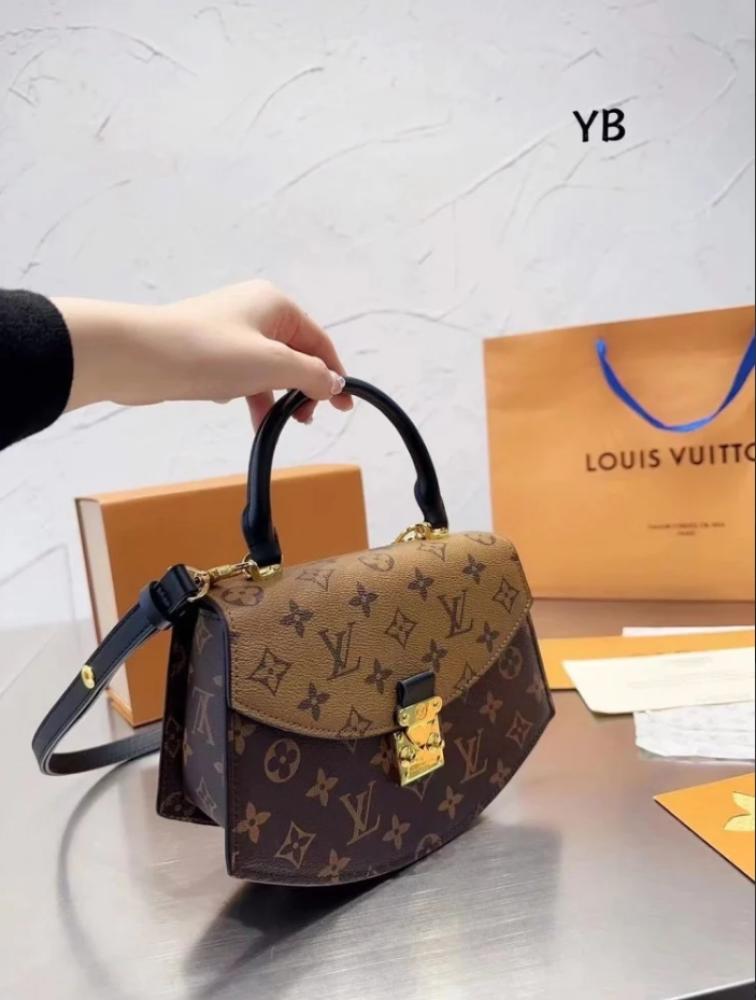 Louis Vuitton Tilsitt Monogram Reverse Canvas and Leather Shoulder Bag