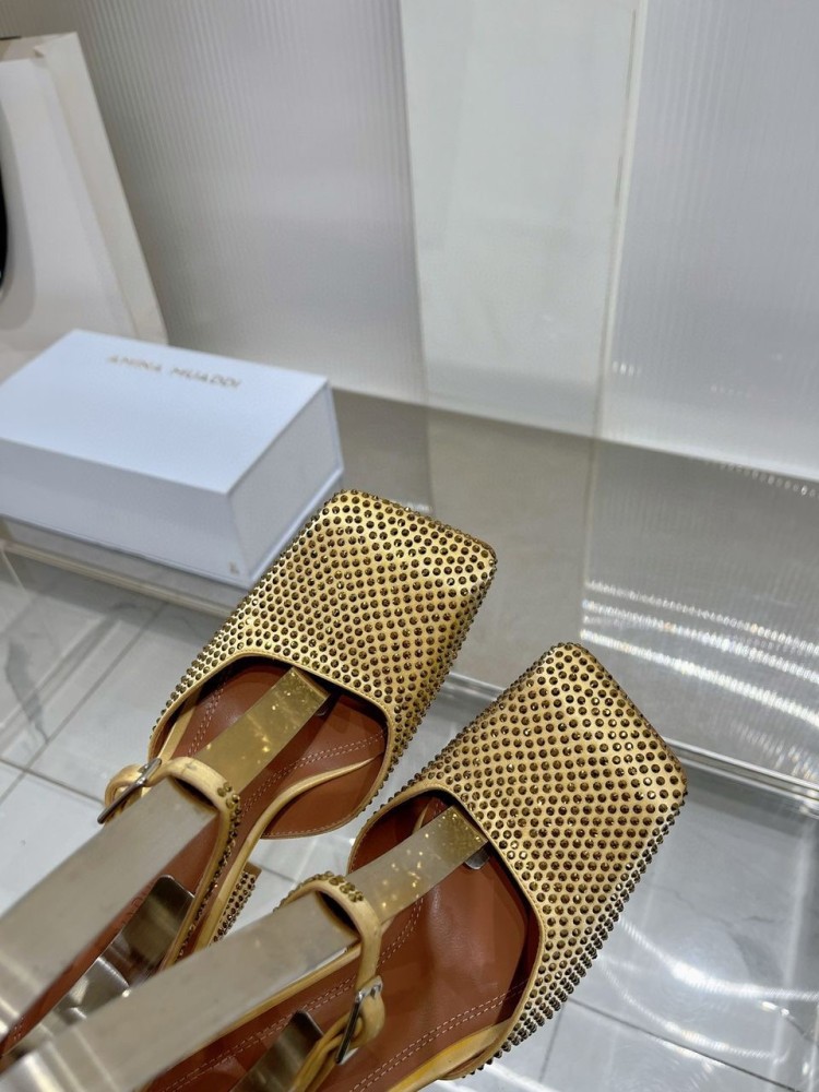 amina muaddi Heels