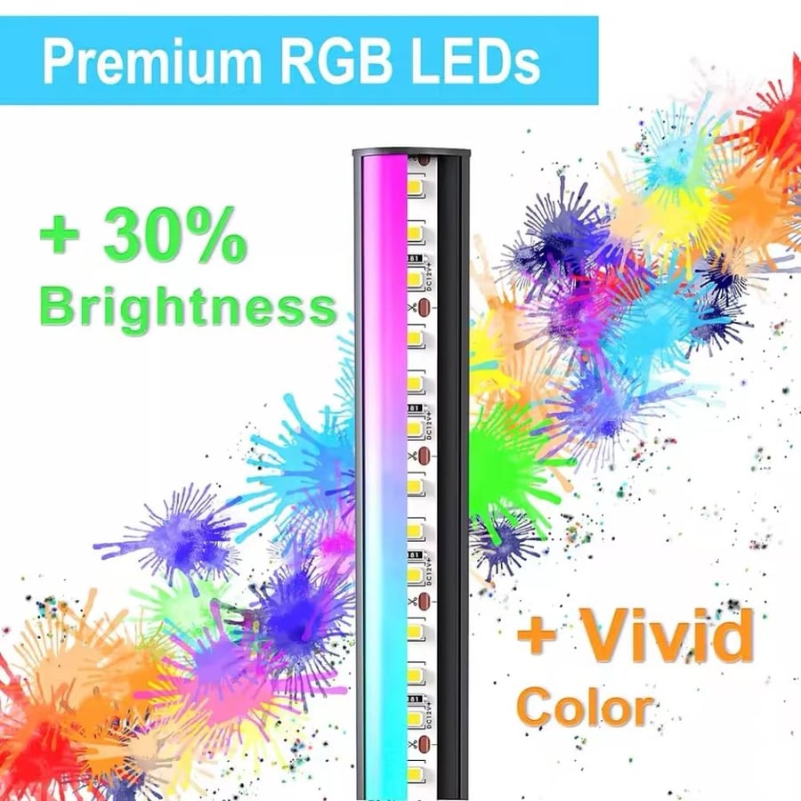 مصباح أرضي ذكي RGB