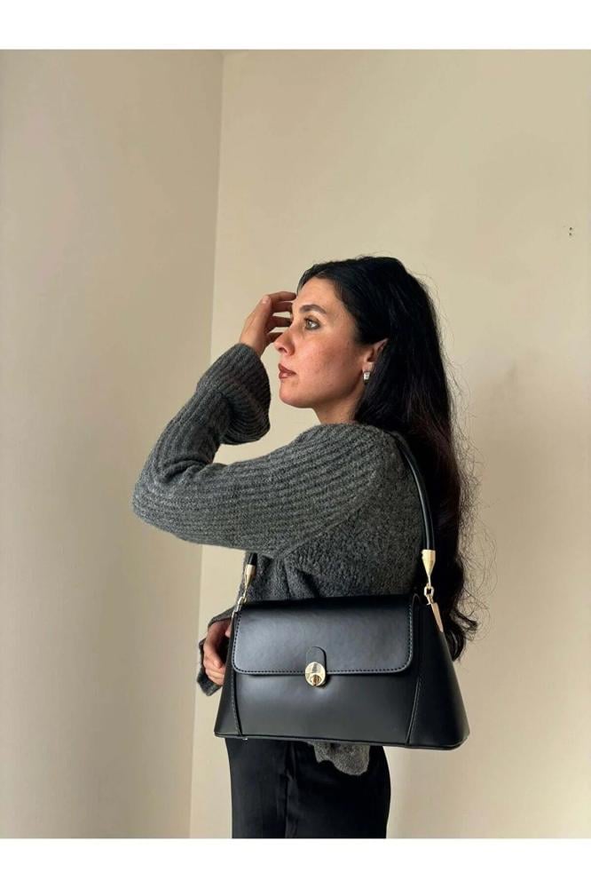 lalettobags حقيبة يد وكتف نسائية من طراز لالي باللون البني