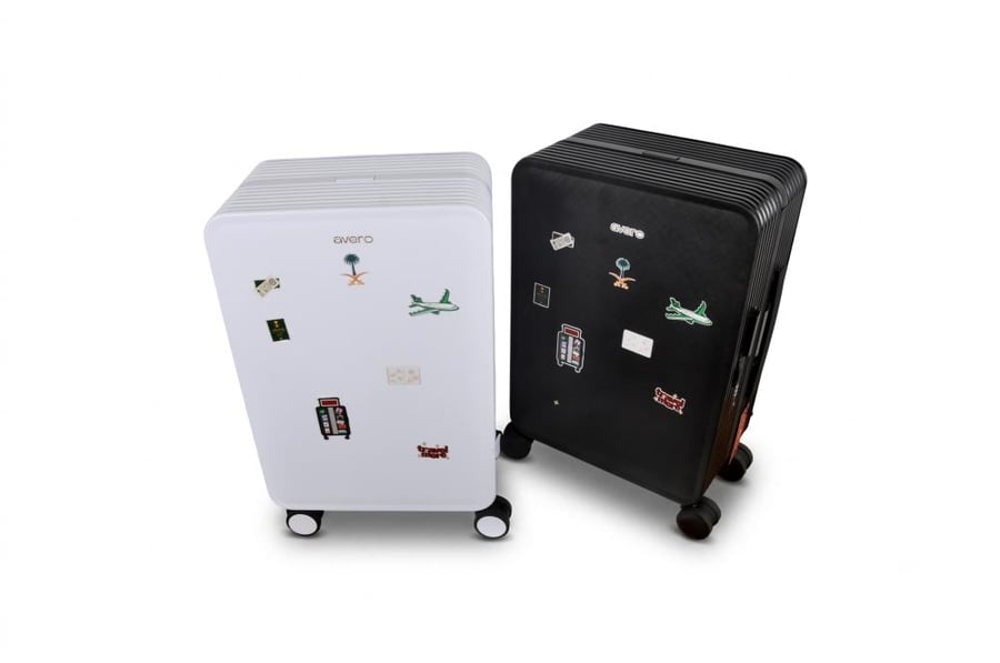 Avero White Cabin Luggage