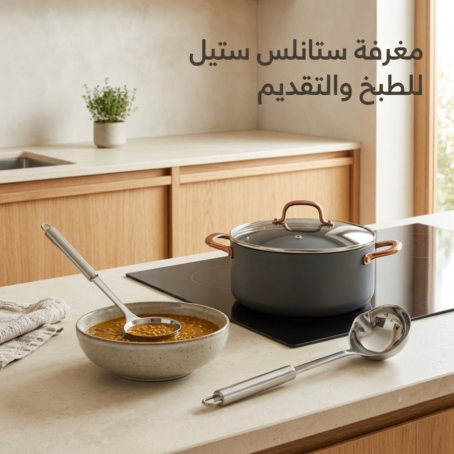 ملعقة تصفية الزيت
