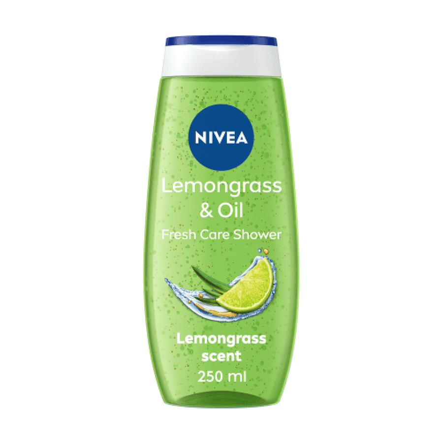 نيفيا جل استحمام منعش بعشب الليمون و الزيت 250 مل من Nivea العناية بالجسم