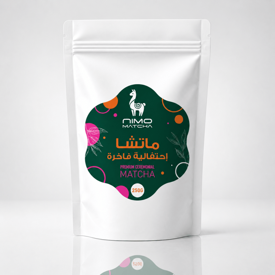 ماتشا احتفالية فاخرة عضوية 250 جرام
