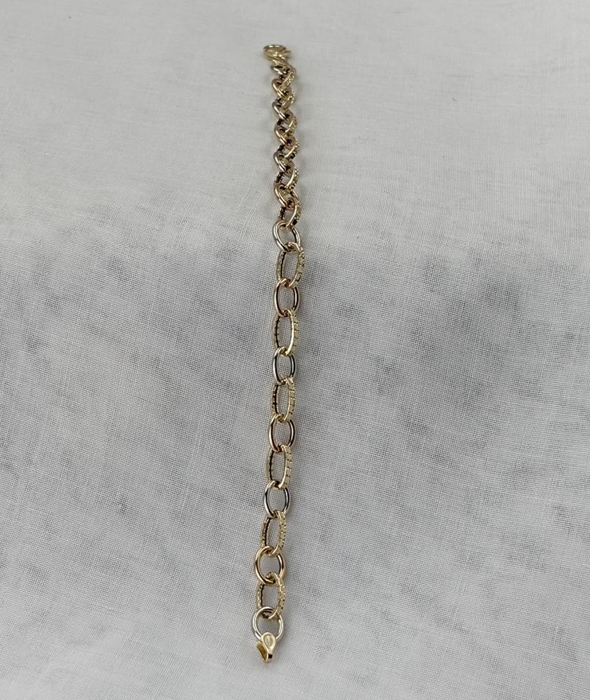 Italian chain bracelet 18 karat